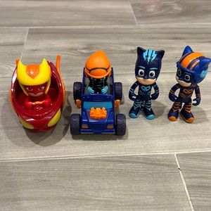 PJ MASKS figures figurines catboy owlette night ninja